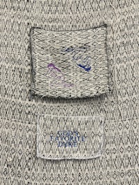 a piece of fabric with a pattern on it